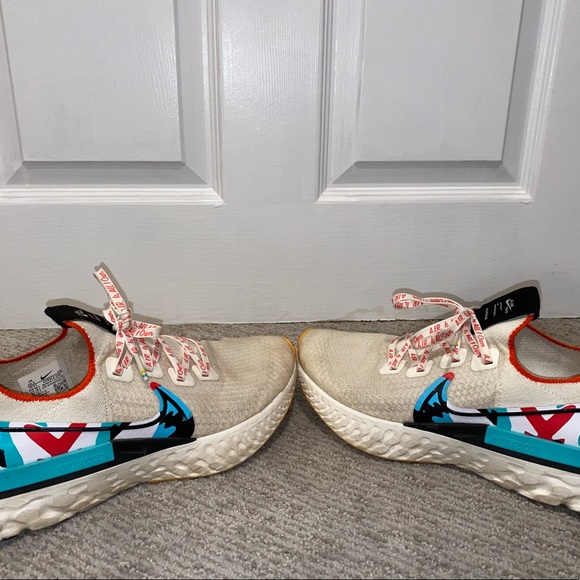 Nike React Infinity Run ‘A.I.R’ Flyknit Running Shoe - Size 10.5 Men’s - Picture 5 of 10